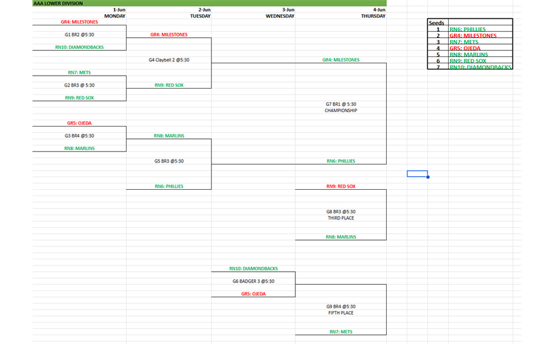 AAA Lower Division - City Tournament